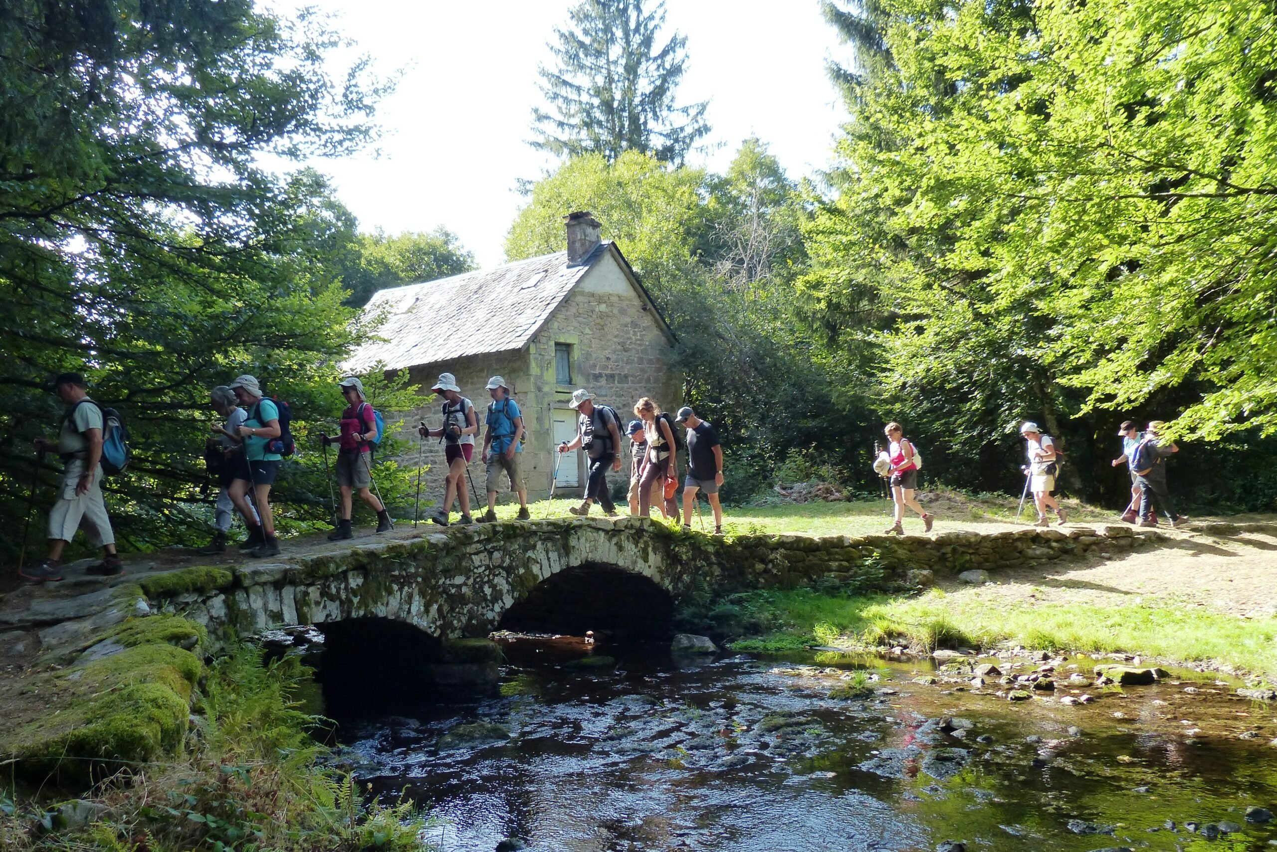 Moulin des Oussines, groupe